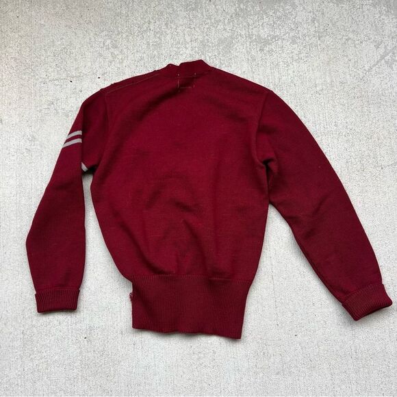 Vintage 1960s Wool Letterman Sweater Men's S - Picture 2 of 7